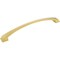 Jeffrey Alexander 12" Center-to-Center Brushed Gold Arched Roman Appliance Handle 944-12BG - alternate 1
